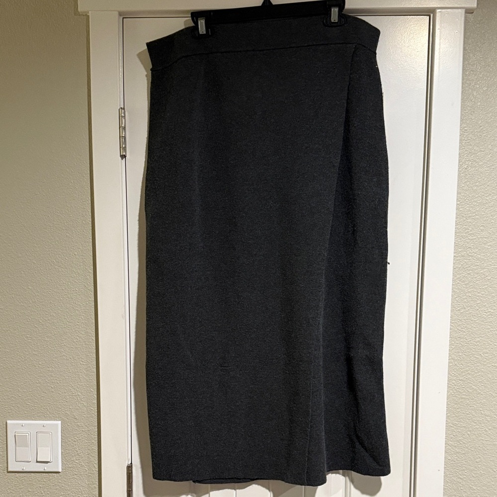 a new day Charcoal Pencil Skirt